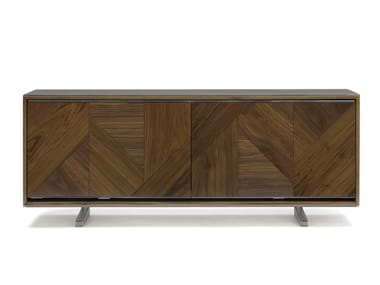 LEONARDO L418 - Solid wood sideboard by Arte Brotto