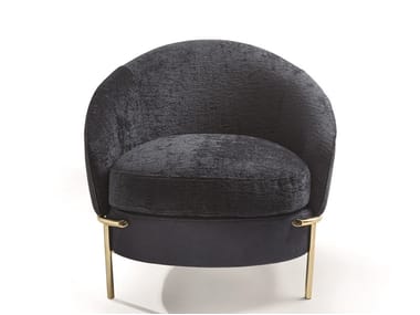 LLOYD - Fabric armchair by Longhi
