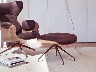 LOUNGER - Fabric footstool by BD Barcelona Design