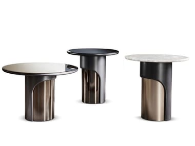 HARPER - Round coffee table by Longhi