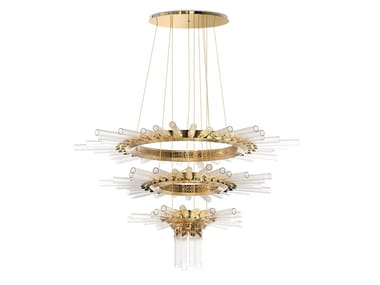 MAJESTIC - Brass chandelier by Luxxu