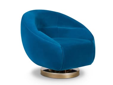 MANSFIELD - Fabric armchair with armrests by Essential Home