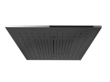 MINIMALI - Ceiling mounted square waterfall shower by Gessi