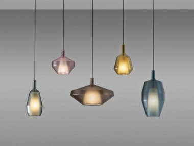 MOM - Borosilicate glass pendant lamp by Penta