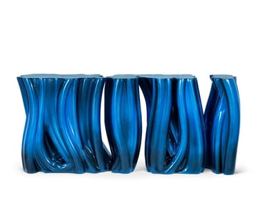 MONOCHROME - Glass-fibre console table by Boca do Lobo