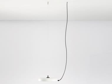 MOOD T-4061 - LED pendant lamp with electrical outlets by Estiluz