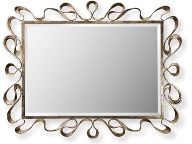 NASTRO - Rectangular wall-mounted mirror by Cantori