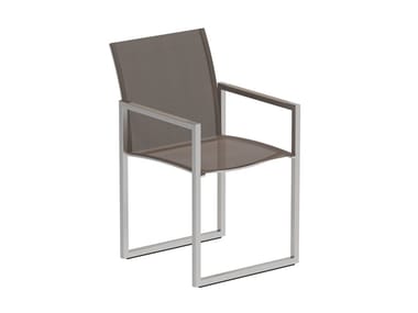 NINIX - Sled base Batyline¢ç garden chair by Royal Botania