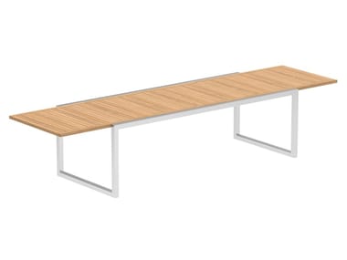 NINIX - Extending teak garden table by Royal Botania