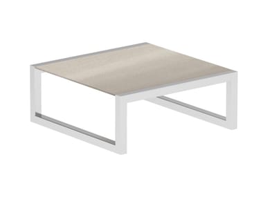 NINIX - Low square garden side table by Royal Botania