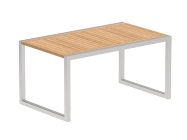 NINIX - Rectangular teak garden table by Royal Botania