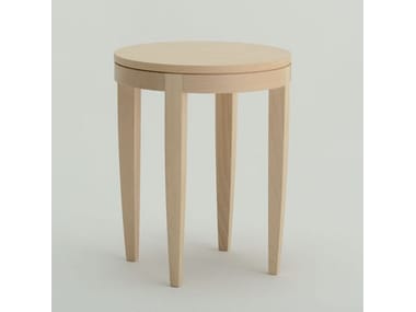 ONDA T02 - Contemporary style oval wooden bistro side table by Very Wood