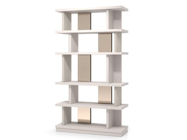 OSAKA - Open freestanding wooden bookcase by Sicis