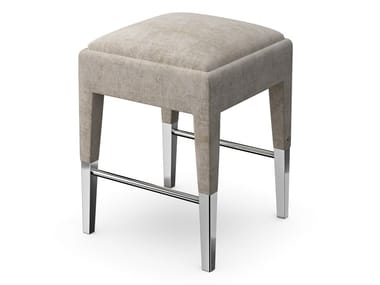 P08 - Fabric barstool with footrest by Sicis