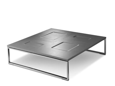 POT - Low square coffee table by I 4 Mariani