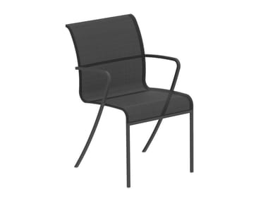 QT - Garden chair with armrests by Royal Botania