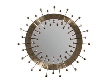 QUANTUM - Round wall-mounted mirror by Essential Home