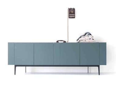 RAINBOW - Wooden sideboard with doors by Lema