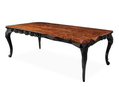 ROYAL - Rectangular rosewood dining table by Boca do Lobo