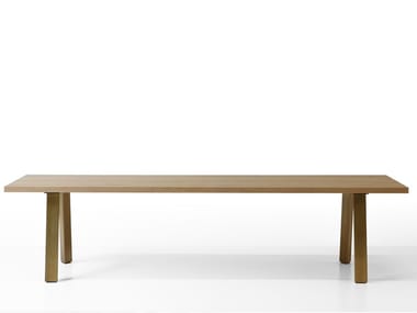 RYOBA - Rectangular cherry wood table by Porro