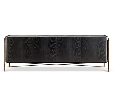 SHANGHAI - Ash sideboard with doors by Cantori