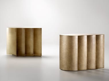 SINESTESIA - Metal console table by De Castelli