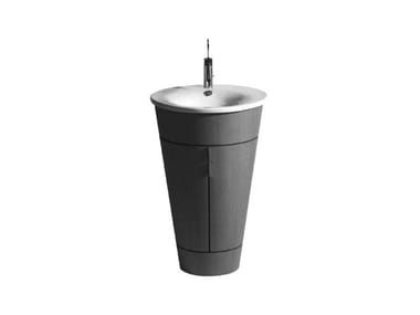 STARCK 1 - Round ceramic washbasin by Duravit
