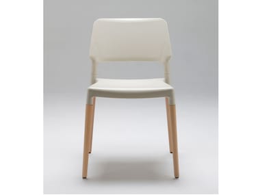 BELLOCH - Stackable chair with Polypropylene seat and back by Santa & Cole
