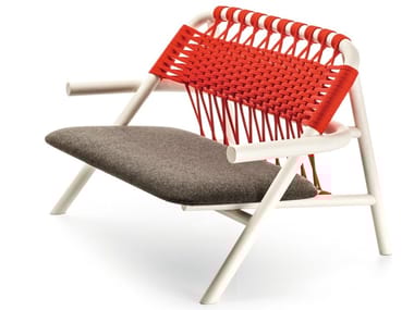 UNAM 05 C - Wooden small sofa by Very Wood