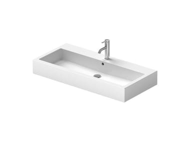 VERO - Console washbasin with overflow by Duravit