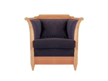 VERONA - Upholstered armchair with armrests by Morelato
