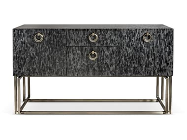 VOYAGE - Wooden sideboard with drawers by Cantori