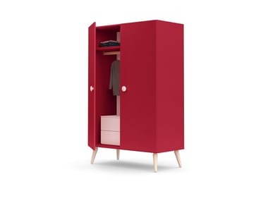 WOODY - Freestanding wardrobe by Nidi