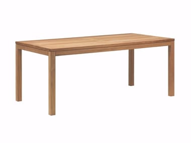 XQI - Rectangular teak garden table by Royal Botania