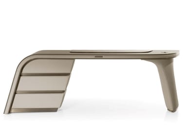 AMBASSADOR - Rectangular office desk with drawers by Visionnaire