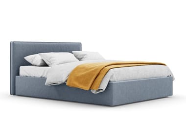 ARIAL - Upholstered double bed with removable cover by Nidi