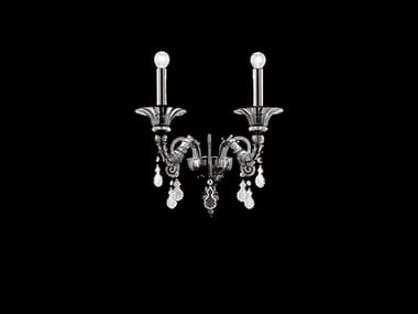 BAIKAL - Venetian crystal wall lamp by Barovier&Toso