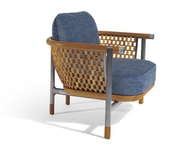 BASKET - Garden armchair by Visionnaire