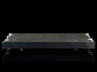 BE MINE XL - Low silver coffee table by Henge