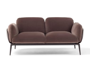 BROOKLYN - 2 seater fabric sofa by Amura