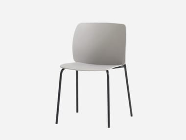 ARYN MAX - Stackable polypropylene chair by Inclass