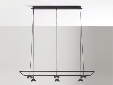 CUPOLINA - LED adjustable metal chandelier by Estiluz