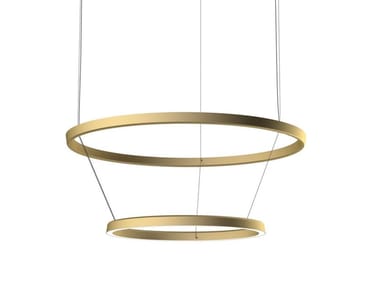 COMPENDIUM CIRCLE - Extruded aluminium pendant lamp by Luceplan