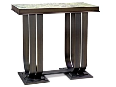 CONCORDE - Rectangular marble console table by Sicis