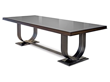 CONCORDE - Rectangular dining table by Sicis