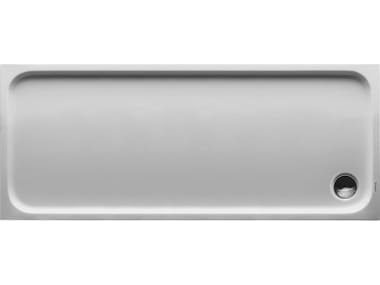 D-CODE - Rectangular acrylic shower tray by Duravit