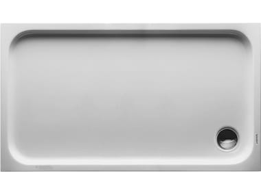 D-CODE - Rectangular acrylic shower tray by Duravit