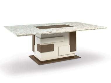 DALTON - Rectangular dining table by Sicis