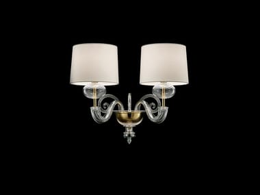 TANGERI - Venetian crystal wall lamp by Barovier&Toso