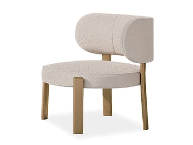 ROMA - Fabric easy chair by Turri